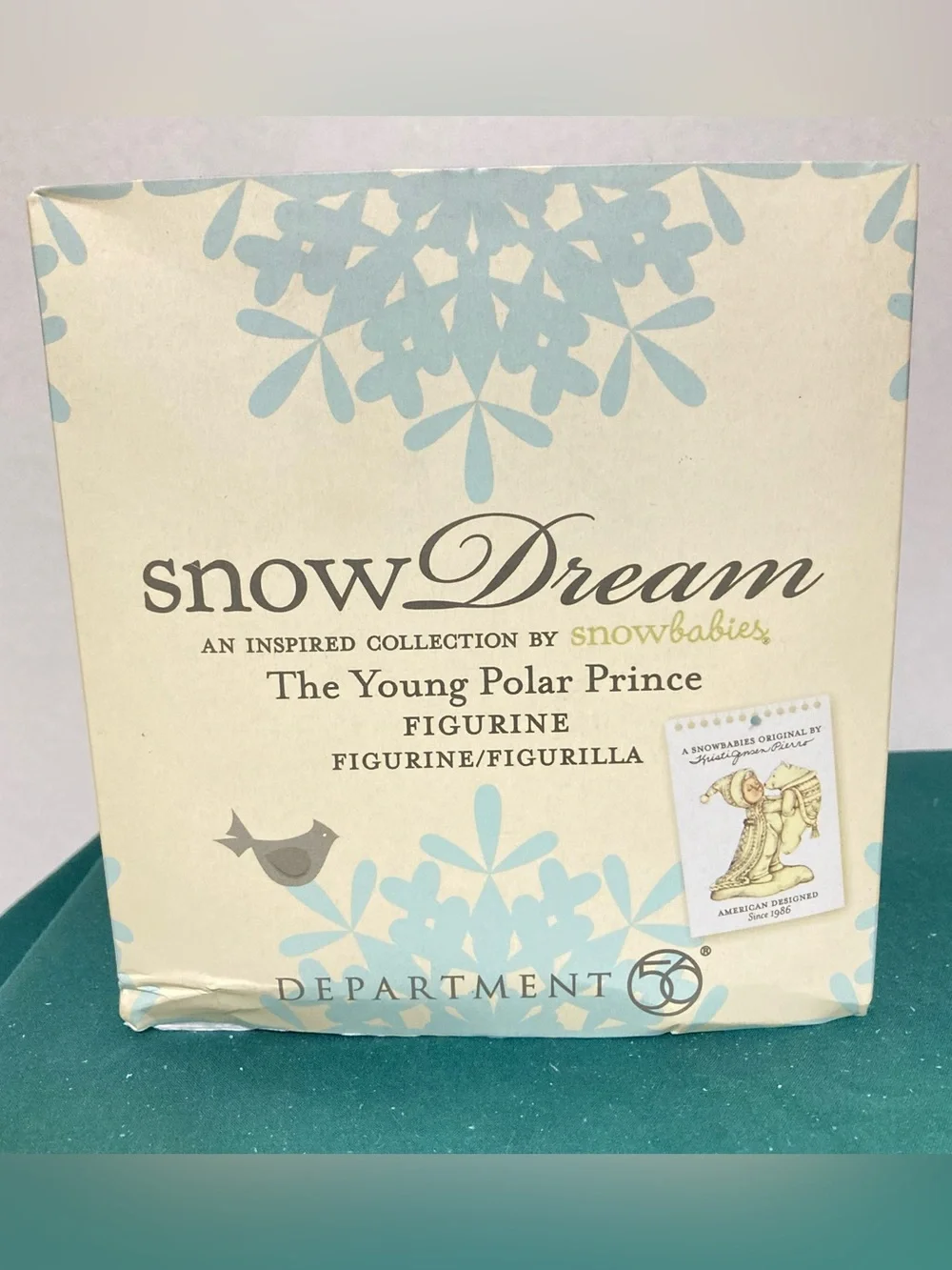 Department 56 Snow Dream “The Young Polar Prince” Porcelain Figurine.